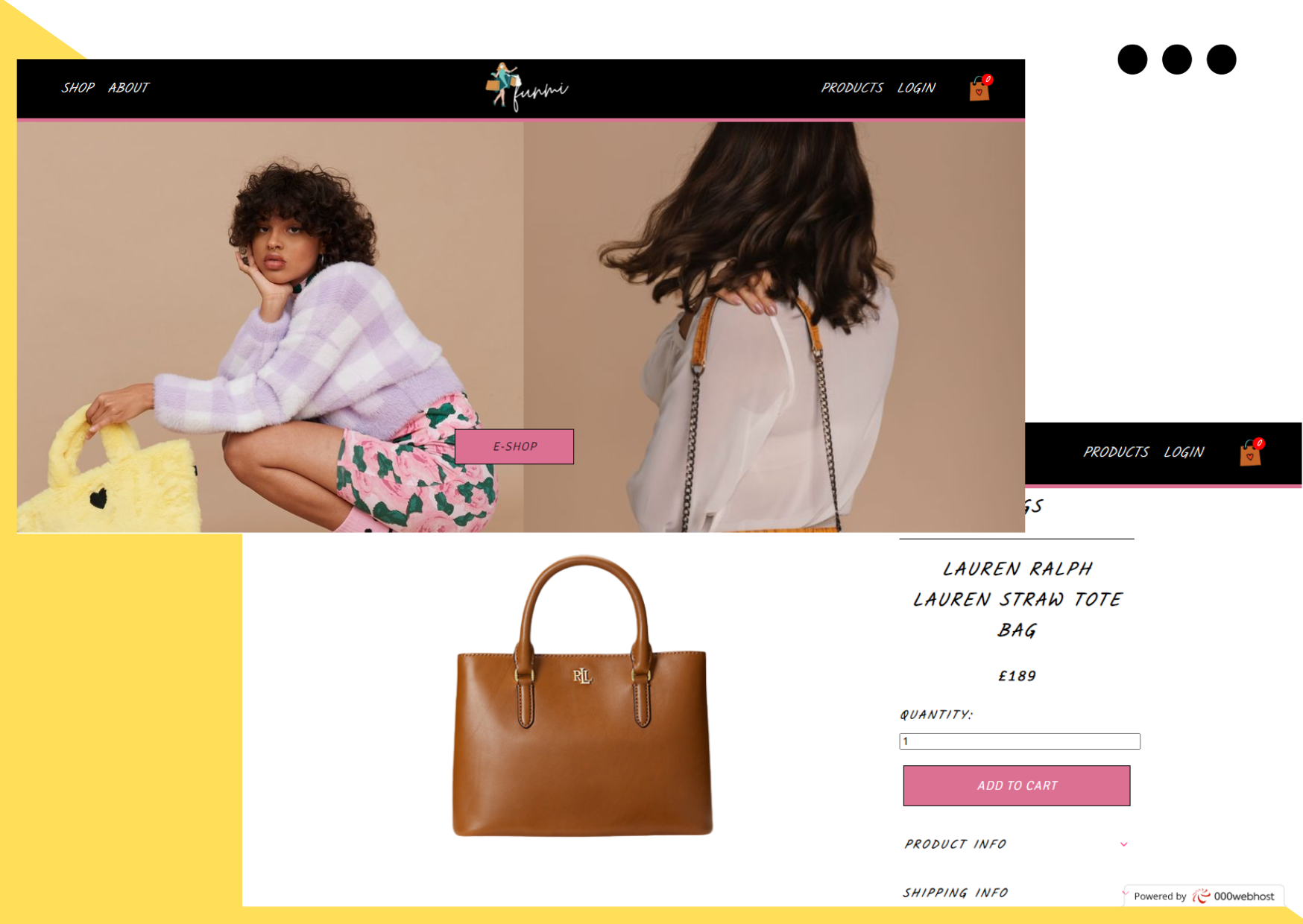 Image of Ecommerce website